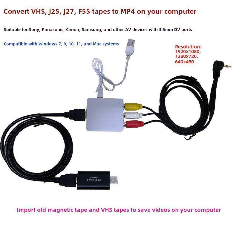 旧录像带介绍计算机视频采集卡磁带摄像机录像机Av信号到Mp4数字U,电脑硬件/显示器/电脑周边,图文信息/采集卡,淘宝优惠券,粉丝福利购,淘宝优惠卷