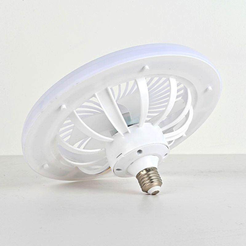 LED灯泡e27螺口吊扇灯遥控小型吸顶吊灯卧室饭厅厨房儿童房节能灯