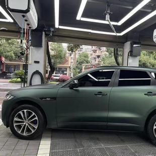 超哑金属墨绿汽车改色膜全车贴膜车身漆面防蹭保护膜整车膜包安装