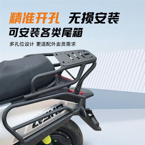 适用26新款极核AE4MAX2电动车护杠加厚AE4MAX2+保险杠后尾架配件.