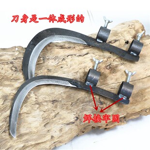 割草刀户外小勾刀免磨农用割草镰刀锰钢槟榔刀割菜刀割香蕉刀包邮