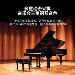 初学者家用幼师电子 特伦斯V50可折叠电钢琴88键盘便携式