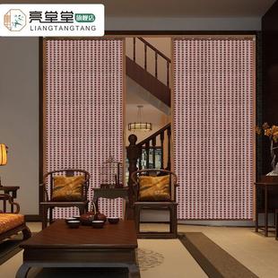 饰屏风窗帘家用厨房商铺竹帘门帘 竹帘子折叠推拉门隔断拉帘客厅装