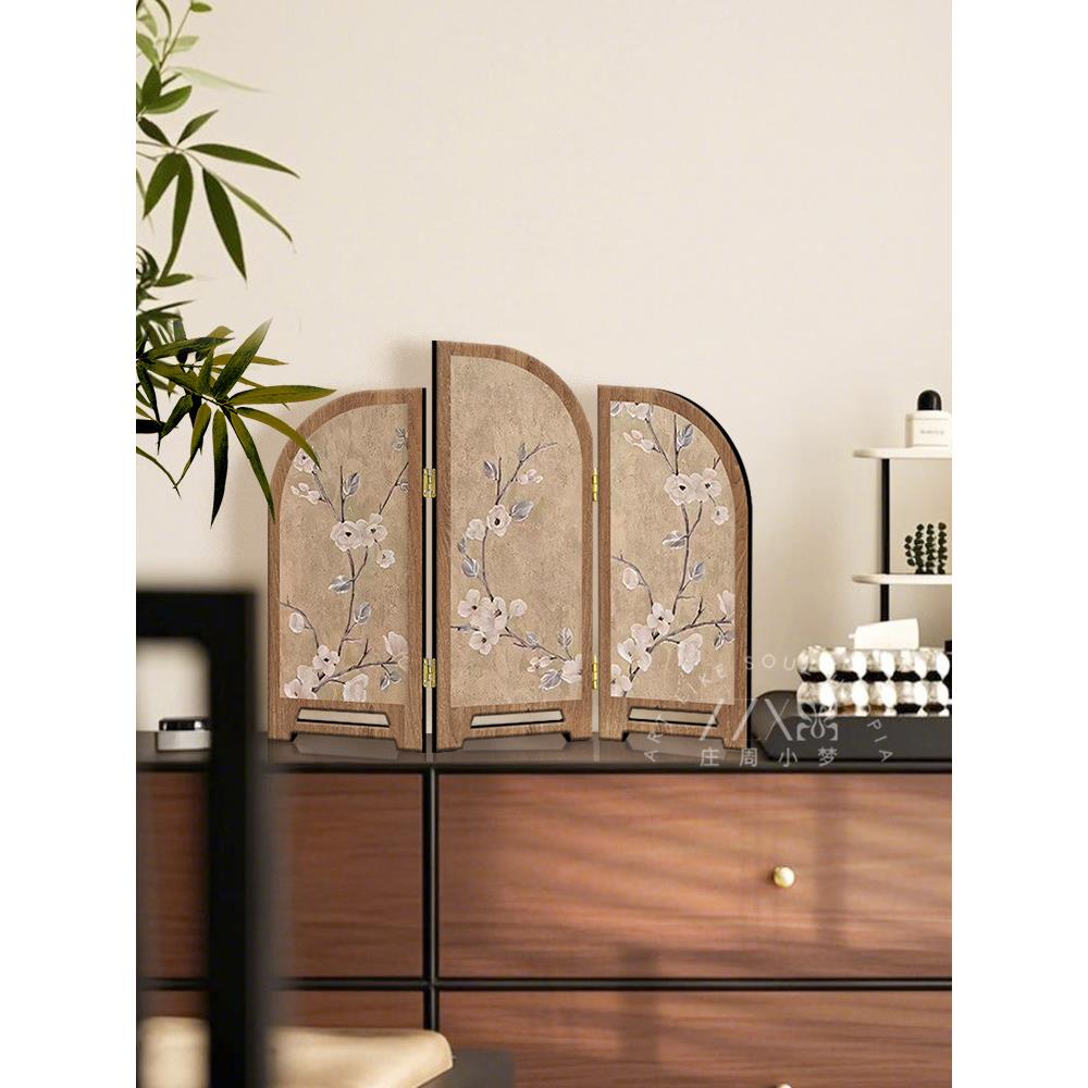 宋代美学古色古香桌面小屏风装饰品新式中国风装饰品创意茶室入口