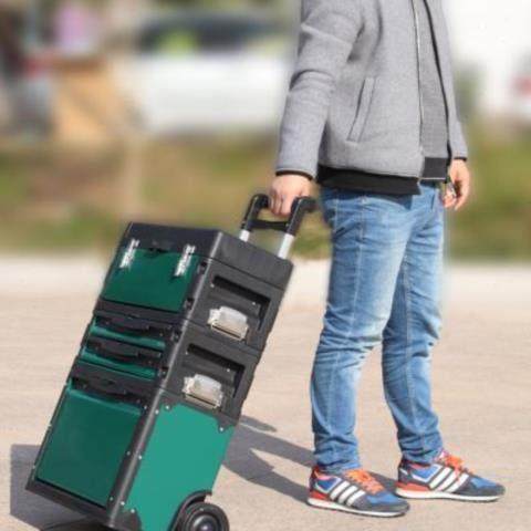 小车工具箱多功能三层组合小车五金工具箱，带轮子可拆卸式五金工,五金/工具,五金工具箱/五金收纳箱,淘宝优惠券,粉丝福利购,淘宝优惠卷