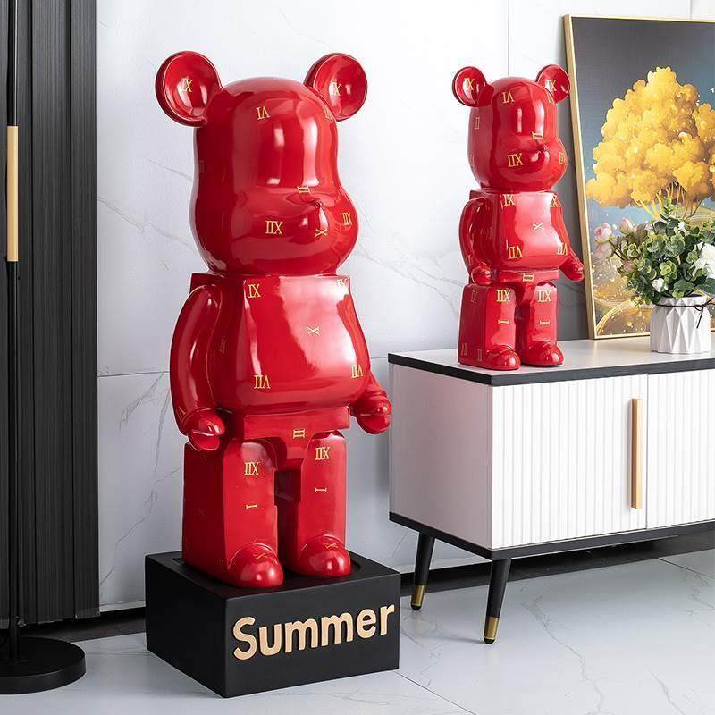 客厅沙发旁落地摆件大型存钱罐电视柜旁边装饰品网红暴力熊储钱罐,家居饰品,落地摆件,淘宝优惠券,粉丝福利购,淘宝优惠卷