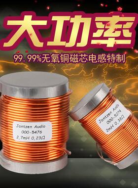 丹麦Jantzen磁芯电感OFC无氧铜4N发烧HiFi音响分频汽车分音器元件