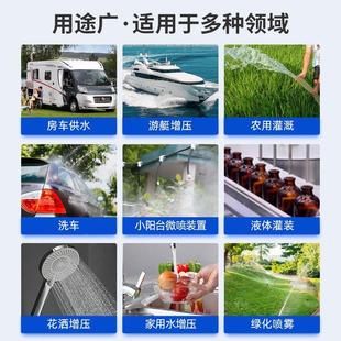 电动直流12v24v抽水泵房车浇菜神器浇水机农田自吸隔膜泵增压专用