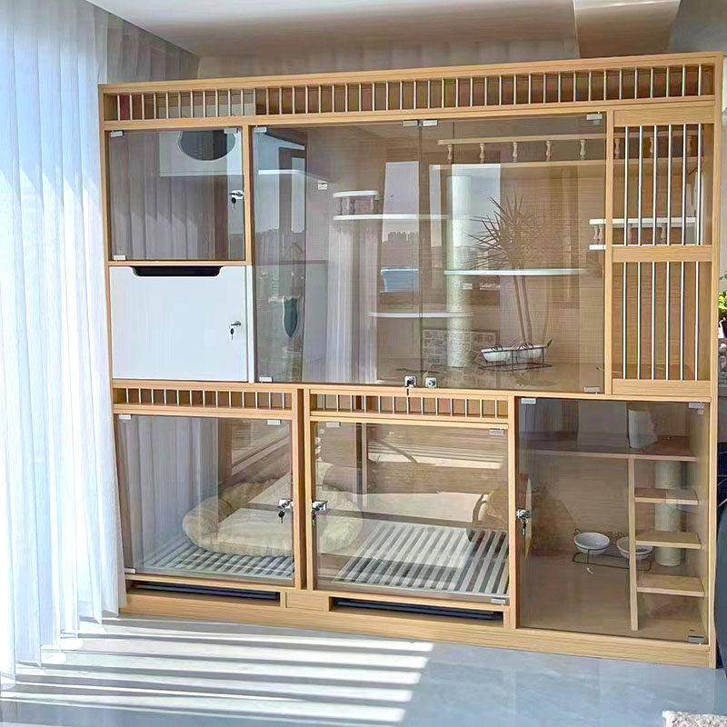 定制实木猫犬柜繁育宠物寄养笼玻璃猫咖舍宠物店展示狗别墅咪爬架,宠物/宠物食品及用品,猫笼子/猫别墅,淘宝优惠券,粉丝福利购,淘宝优惠卷