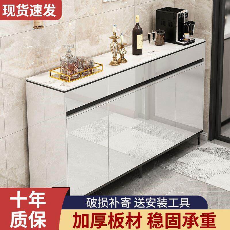 新疆包邮餐边柜子储物柜备餐柜轻奢简约现代客厅墙边置物柜茶水柜