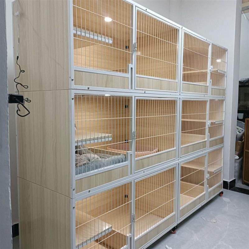 猫笼子家用繁殖笼实木猫笼超大自由空间家用室内两层三层木质猫柜