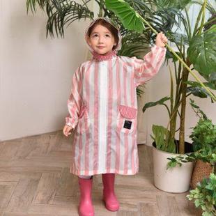 儿童幼儿园宝宝小朋友小学生小孩子雨衣雨披小童大童女童男童亲子