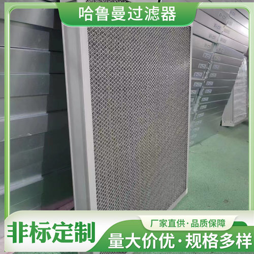 金属铝网空气过滤初效过滤网 厂家直供全金属不锈钢网过滤器G2G3