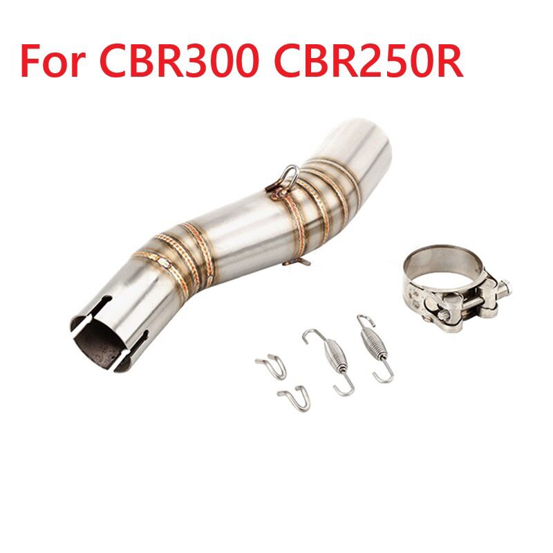 适用摩托车17-22年CBR250RR改装排气管CBR250R中前段CBR250全段