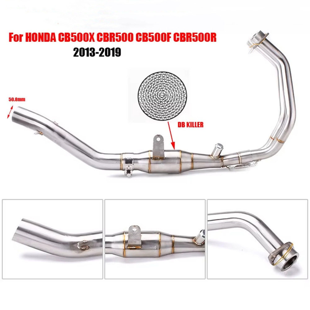 适用本田摩托车CBR500CB500XCB500F系列排气管前段尾段改装