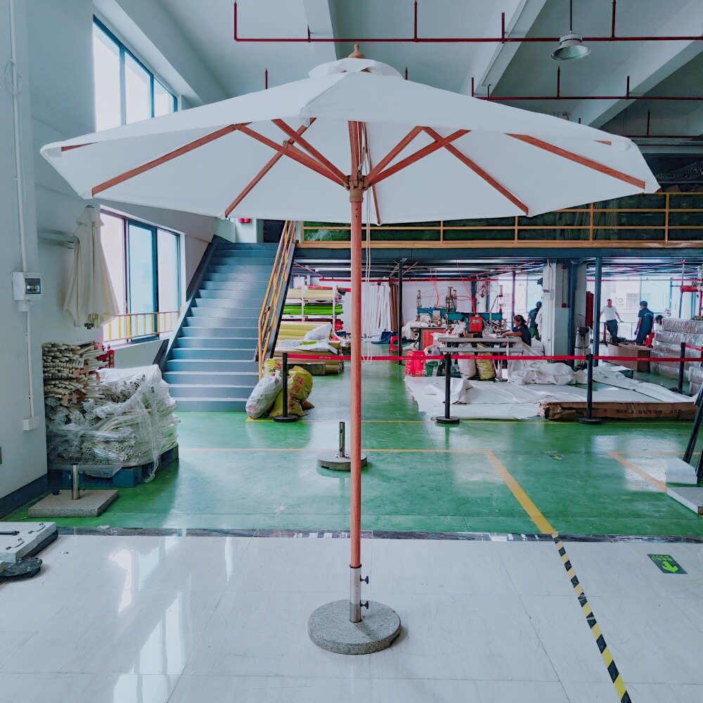 户外庭院防晒防雨中柱遮阳伞