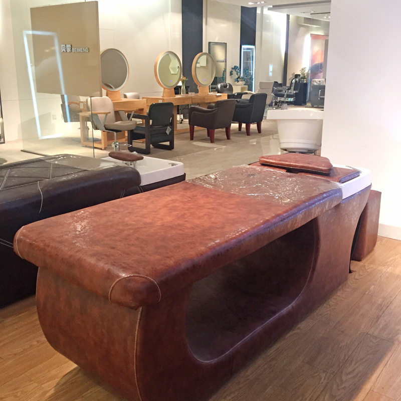 贝蒙平躺式洗头床 泰式冲头床 按摩店理发店美容美发护理店按摩床