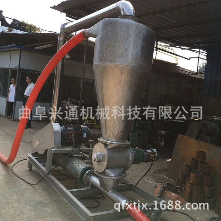 大型高扬程软管气力吸粮机