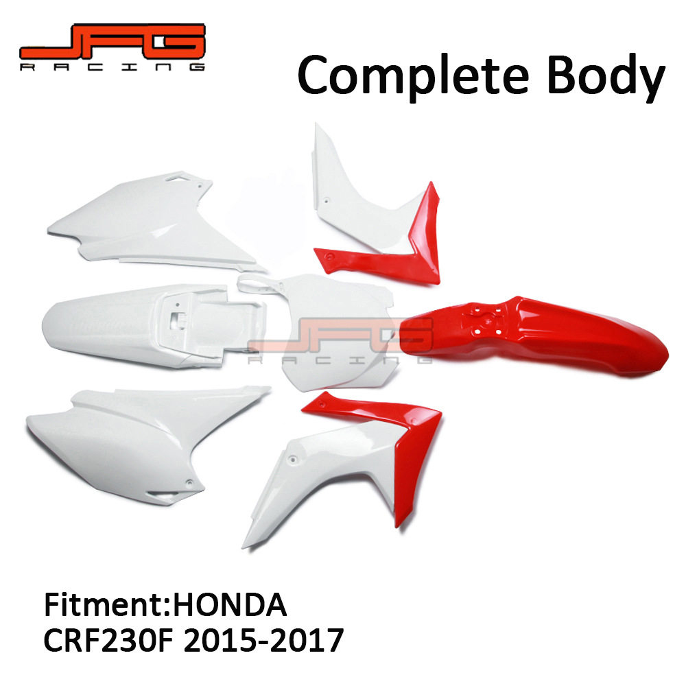 适用于CRF230F2015-2017越野摩托车塑料件外壳车壳覆盖件