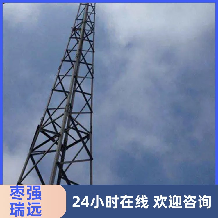 瑞远钢结构避雷塔避雷针塔规格楼顶装饰避雷塔避雷线塔厂家