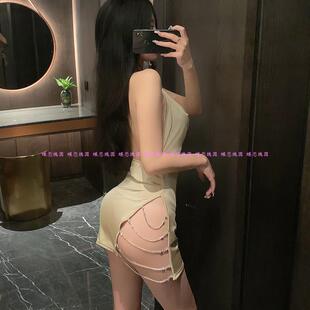 性感冰丝春秋睡袍两件套丝绸睡裙高级感2024年新款 睡衣女夏季 薄款