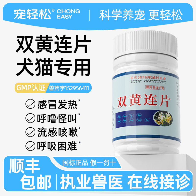猫咪狗狗感冒发热咳嗽