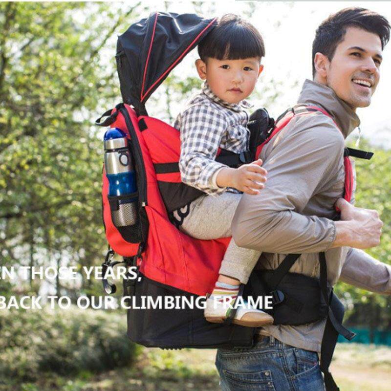 childcity儿童背架户外登山背篓背椅婴儿背巾抱袋腰凳背袋带