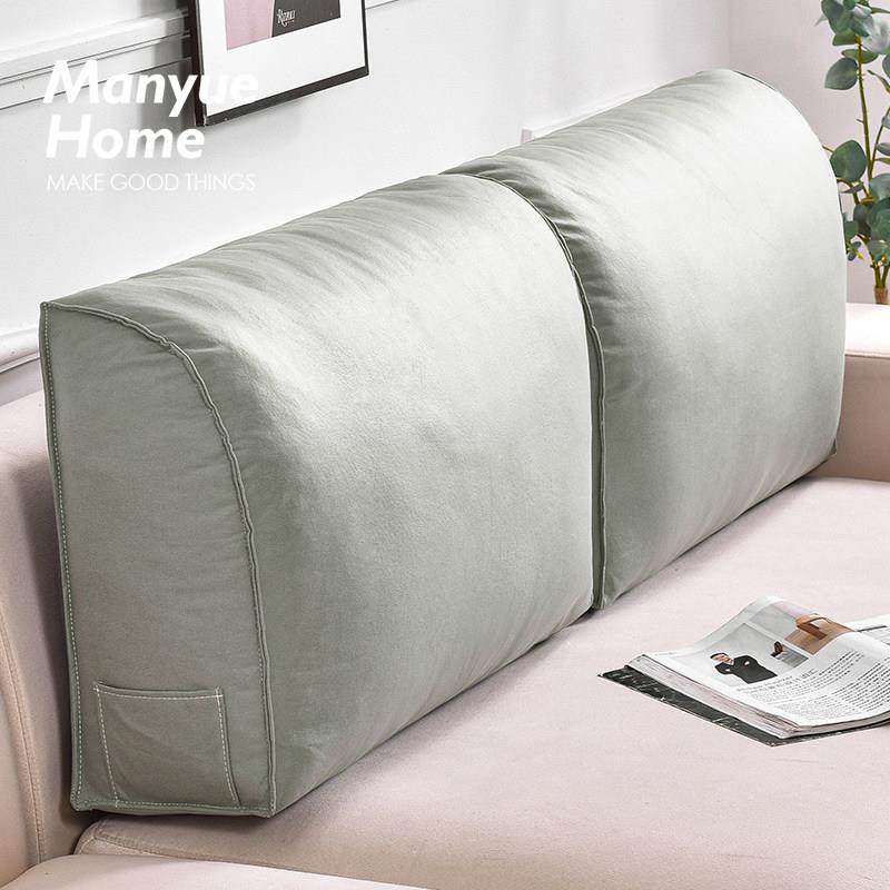 蔓越家 北欧ins免洗科技布组合靠垫沙发高曲线腰靠枕床头软包靠背,居家布艺,靠垫/抱枕,淘宝优惠券,粉丝福利购,淘宝优惠卷