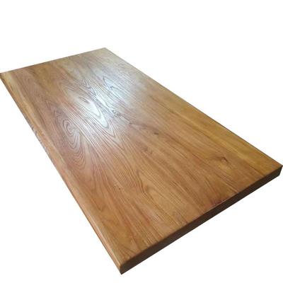 红橡木榆木松木桌板定制实木桌面板吧台桌子长条台面榉木餐桌木板