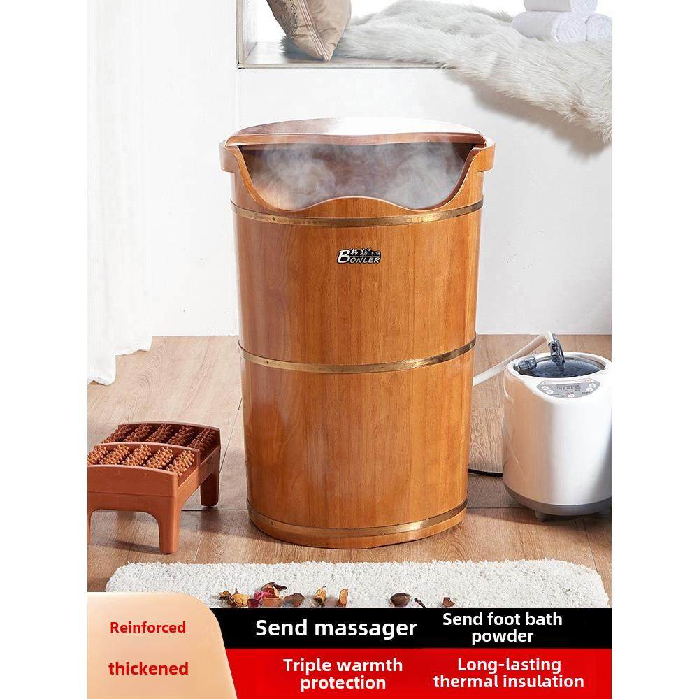 足浴桶过膝高深木制足浴桶家用实木盆保温坐浴过小腿熏蒸桶08,家庭/个人清洁工具,足浴盆/足浴桶,淘宝优惠券,粉丝福利购,淘宝优惠卷