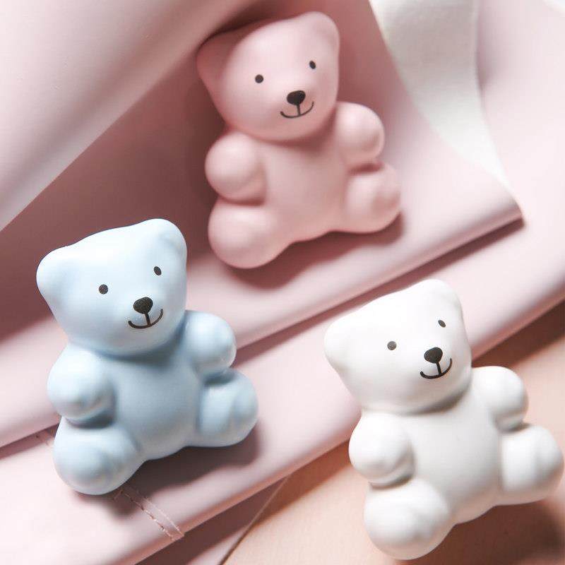 原创可爱小熊拉手儿童房定制衣柜门橱柜子橱柜抽屉卡通把手单孔,住宅家具,拉手,淘宝优惠券,粉丝福利购,淘宝优惠卷