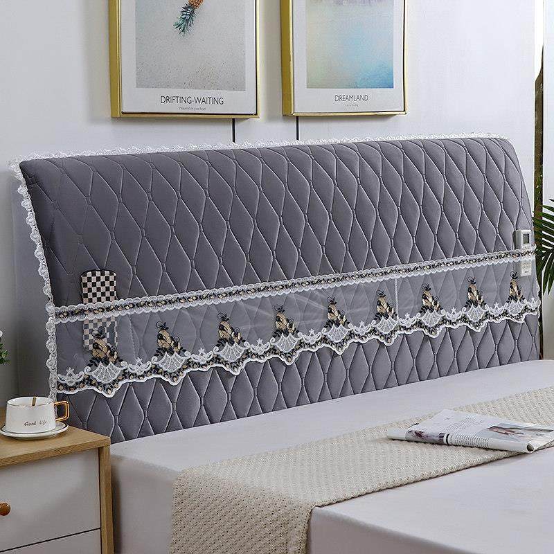 高档床头套罩2024新款全包通用加厚软包木皮床夹棉盖布防尘保护罩,居家布艺,床头罩,淘宝优惠券,粉丝福利购,淘宝优惠卷