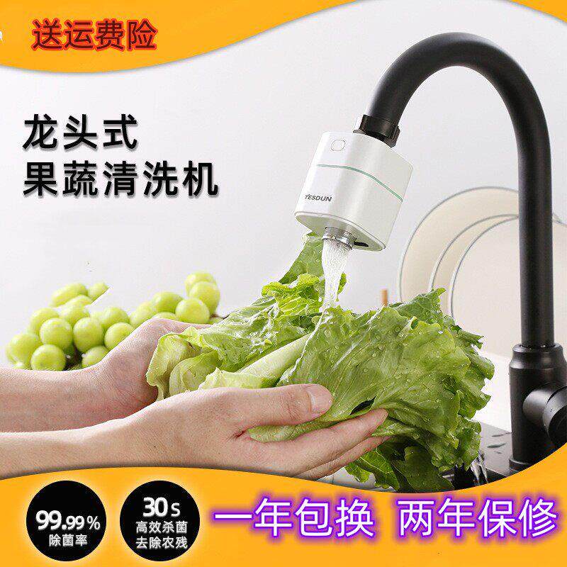 可携式智能食材果蔬净化器新款家用活氧消毒除菌去农残水果清洗机