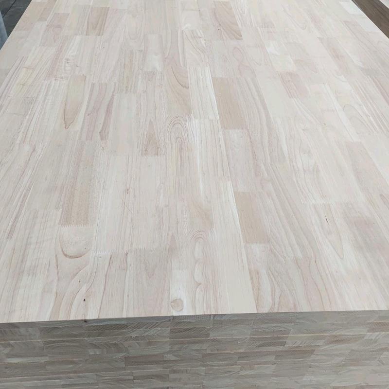 泰国橡胶木进口8Mm-40Mm双面无节Aa Ab橡胶木橡木指板实木板