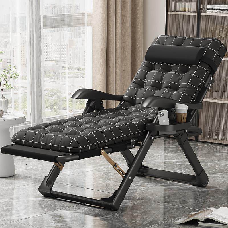 折叠躺椅办公室午休午睡冬季家用沙滩可携式阳台休闲 靠椅子靠背