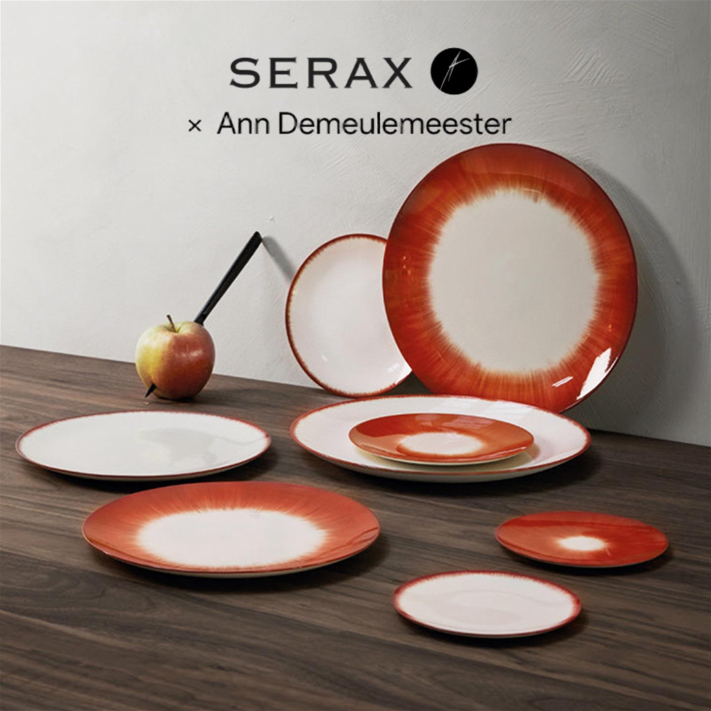 比利时Serax Ann暗黑餐具盘子碟子西餐盘水果点心盘陶瓷礼物正品
