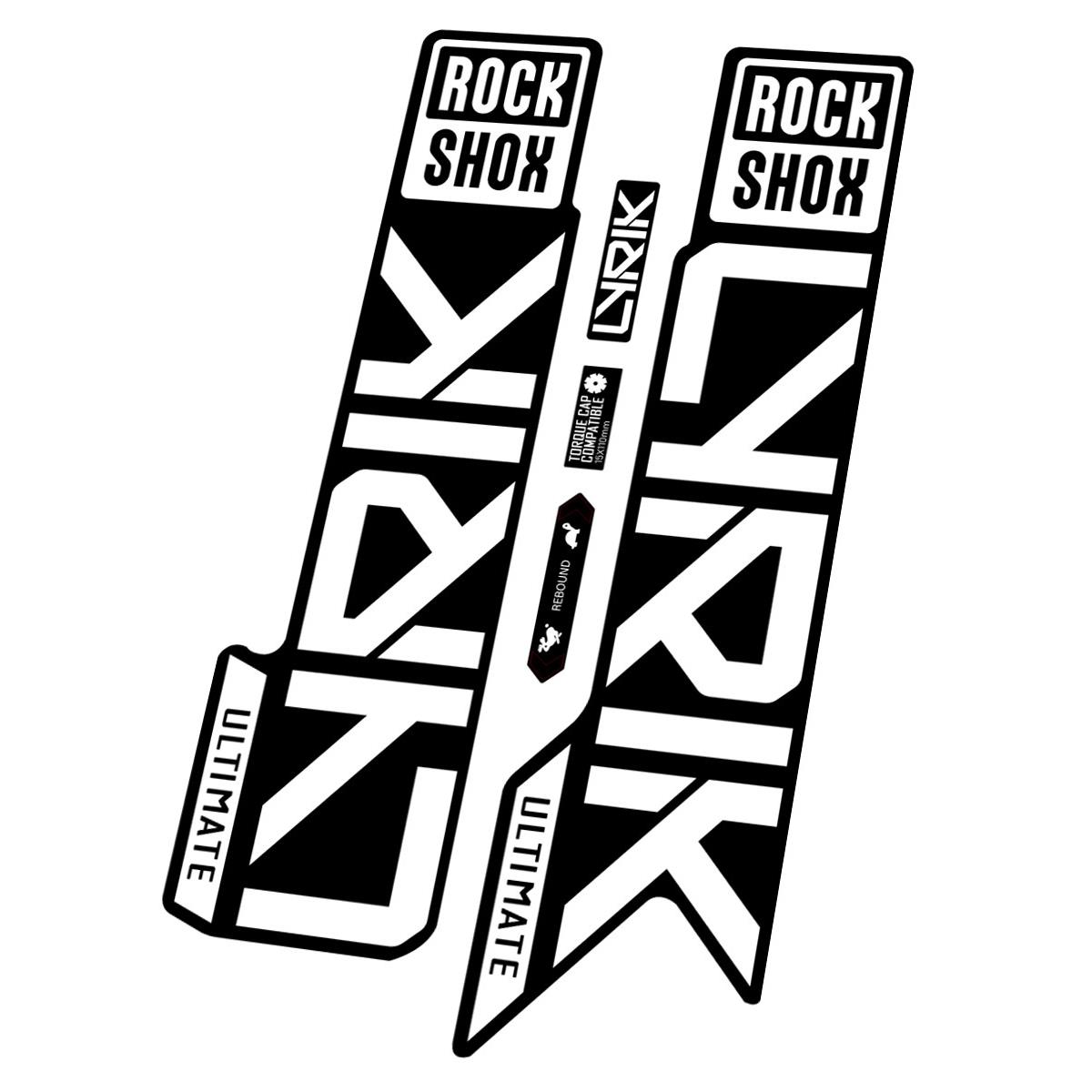2023新款LYRIK Ultimate前叉贴纸山地车贴防水反光贴单车