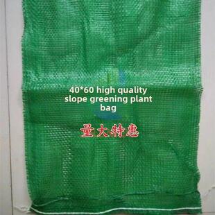 护坡绿化生态植生袋 植草袋 装土绿网袋子40*60型 加密