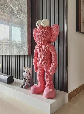 落地式暴力网红芝麻街熊客厅大型装饰品存钱罐商场样板房乔迁礼物