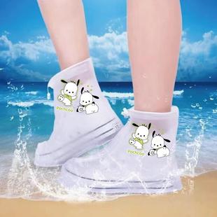 套防水防滑男童女童幼儿园学生加厚耐磨高筒雨靴卡通鞋 儿童雨鞋 套