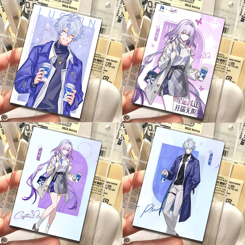 27张崩坏星穹铁道拍立得二次元高颜值周边创意装饰素材精美收藏