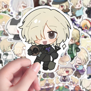 120张第五人格守墓人贴纸新款 安德鲁克雷斯同人贴画防水 可爱Q版