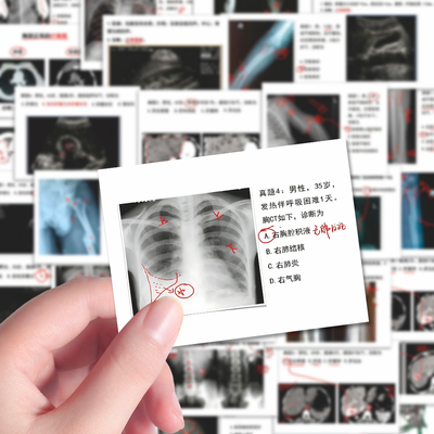 108张医学生影像学习资料贴纸医学影像图解病症总结知识装饰房间