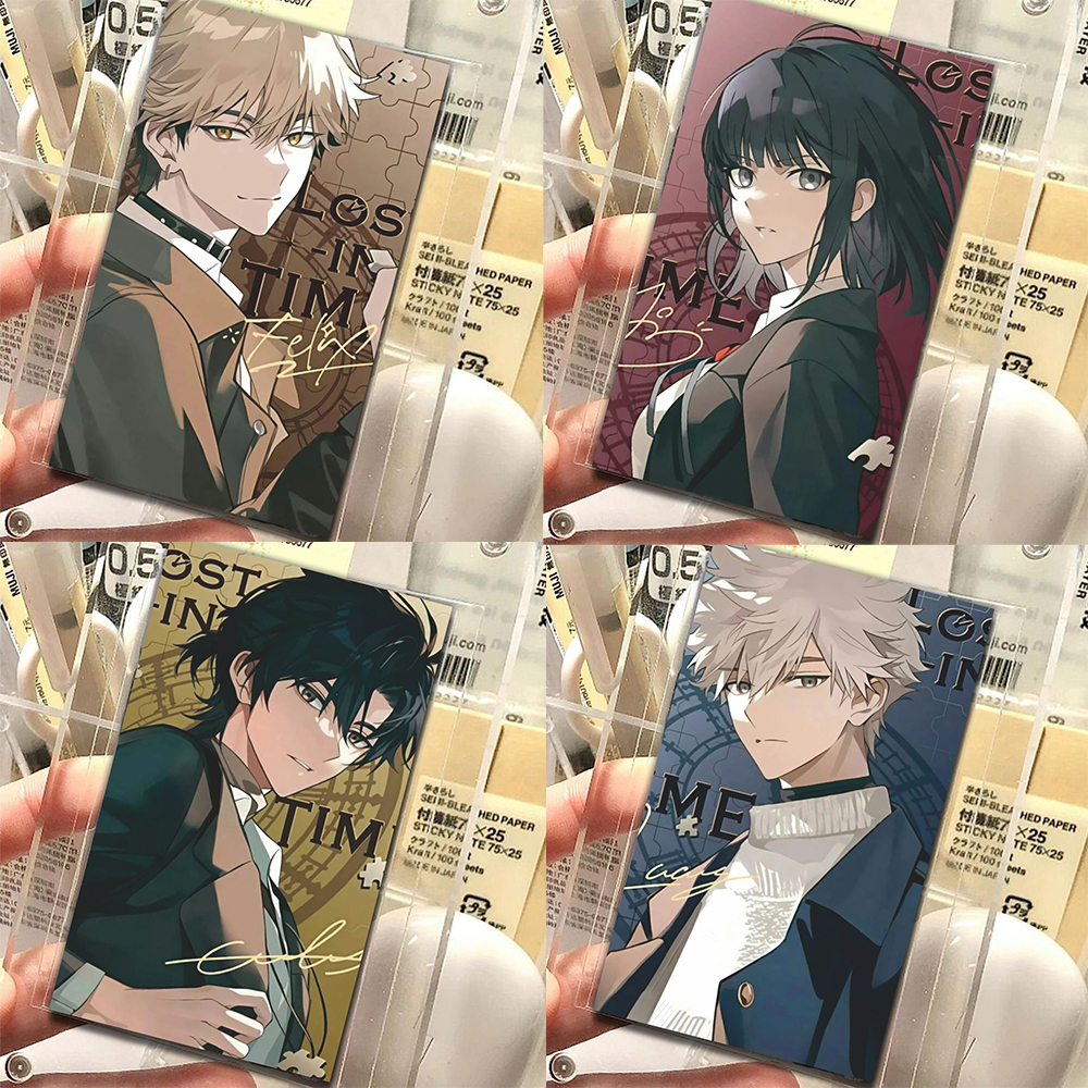 18张时光代理人拍立得高颜值程小时陆光夏斐创意小卡精美LOMO卡片