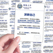 108张耶鲁思维提升贴纸自律学习方法参考diy笔记本iPad贴纸防水