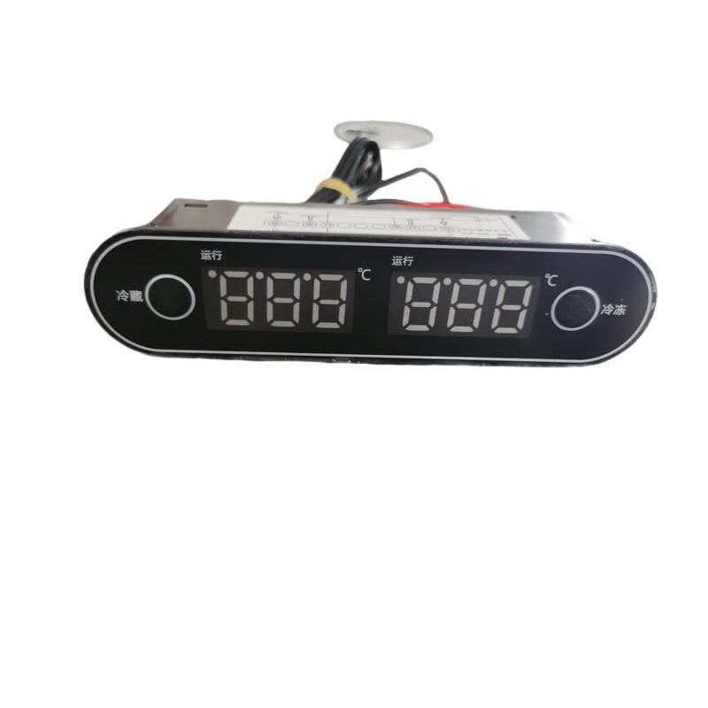 欧姆温控器OM-902商用四门柜电子温度控制器双温数显温控仪点菜柜