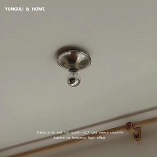 Artemide玄关门头过道吸顶灯中古包豪斯咖啡厅门厅洗手间镜前灯具