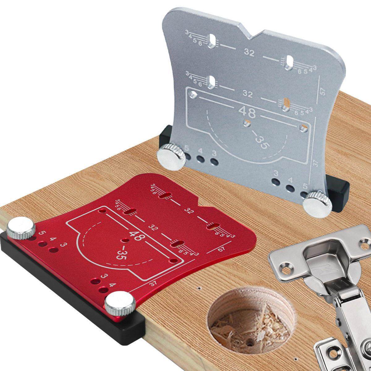 木工铝合金铰炼钻孔器35mm铰炼钻孔定位板 专用门板铰炼定位模板,基础建材,打孔定位器,淘宝优惠券,粉丝福利购,淘宝优惠卷