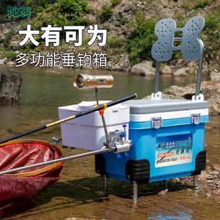超轻多功能钓箱特佳四角升降钓鱼箱渔箱台钓箱鱼钓箱渔具 GKR新款