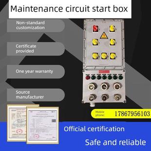 防爆配电箱电源照明开关箱维修按钮插座箱仪表接线控制箱正压箱